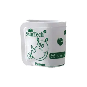 Suntech Neonate #2 Green Rhino Blood Pressure Cuff for Veterinary & Animal Health