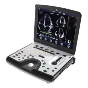 Refurbished Vivid q Portable Ultrasound suited for Veterinary and Animal Care