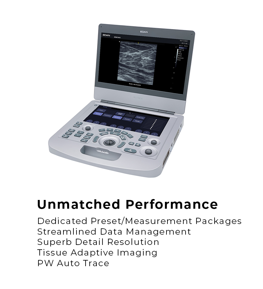 Acclarix AX Series Compact Veterinary Ultrasound System
